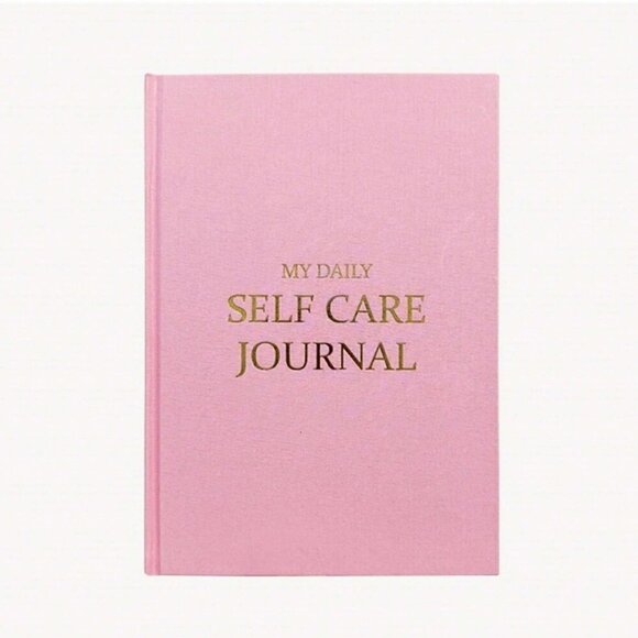 PINK Self Care Journal Aesthetic Wellness Stationery - Picture 1 of 6